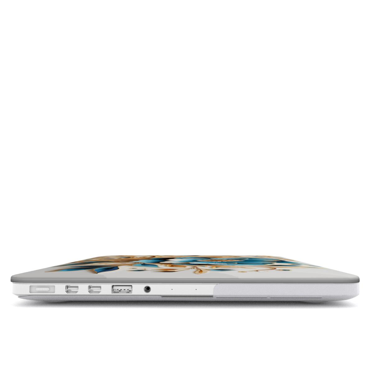 MacBook Case Ornamental Blue Flower