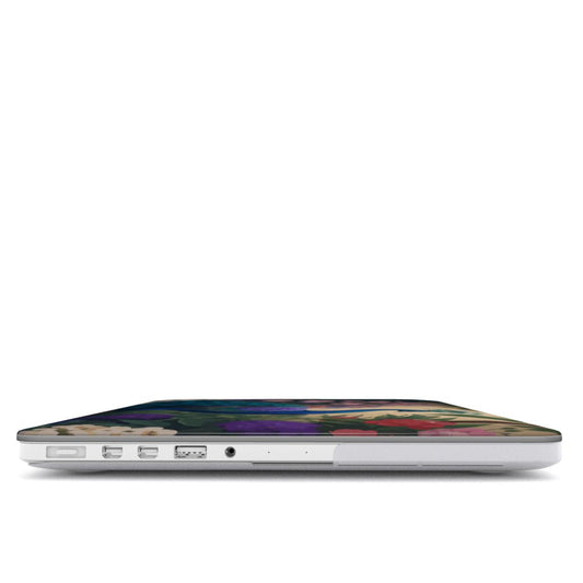 MacBook Case Elegant Peacock Garden